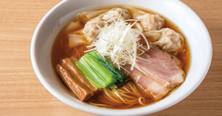 支那蕎麦 澤田「肉雲呑麺（にくわんたんめん）」