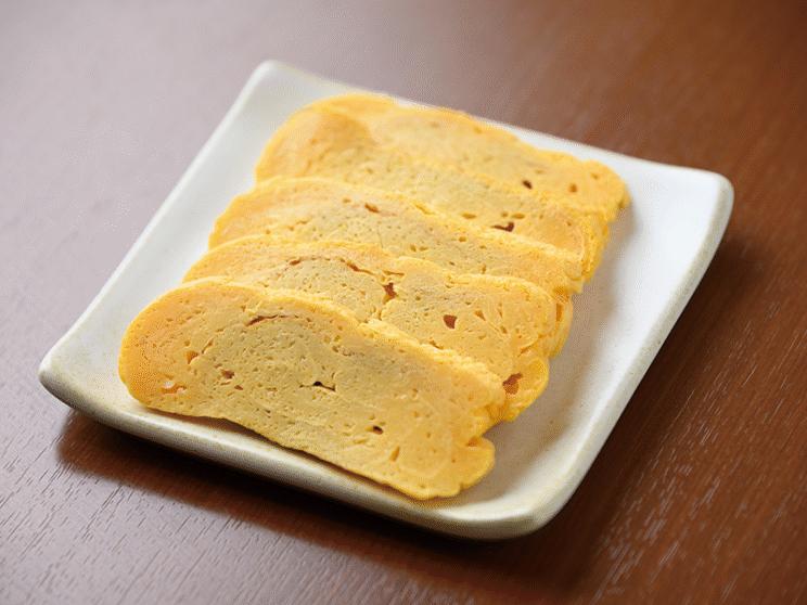 出汁巻きにも似た玉子焼き。